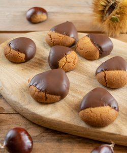 Ricetta Castagnotti, Biscotti di Castagne e Cioccolato