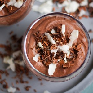 Mousse al Cioccolato e Cocco