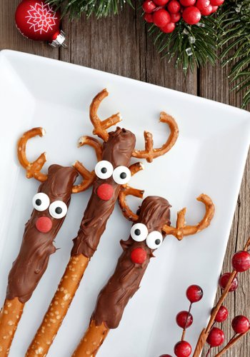 Ricetta Grissini al Cioccolato di Natale