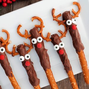 Grissini al Cioccolato di Natale