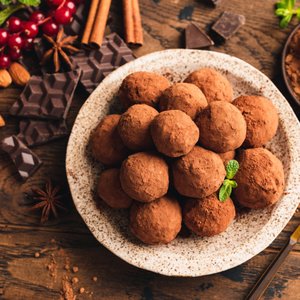 Tartufi Arancia e Cioccolato