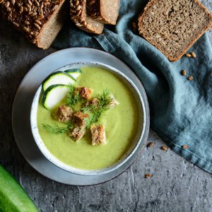 Vellutata di Zucchine e Melanzane