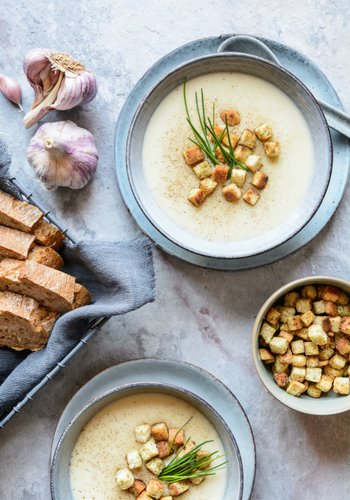 Ricetta Vellutata all’Aglio