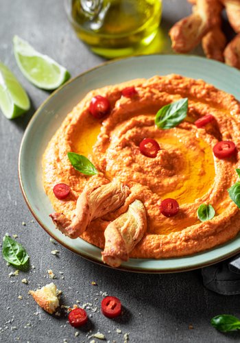 Ricetta Hummus ai Peperoni