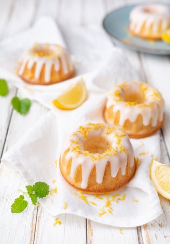 Ricetta Mini Bundt Cake al Limone