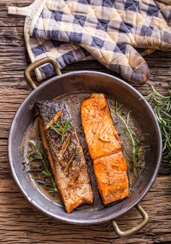Ricetta Salmone in Padella