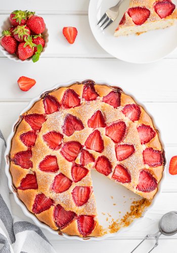 Ricetta Torta Soffice alle Fragole