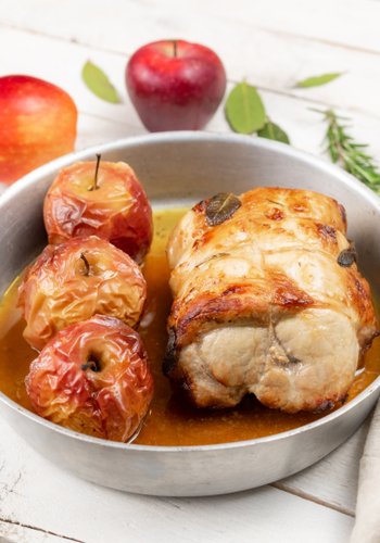 Ricetta Lonza di Maiale alle Mele