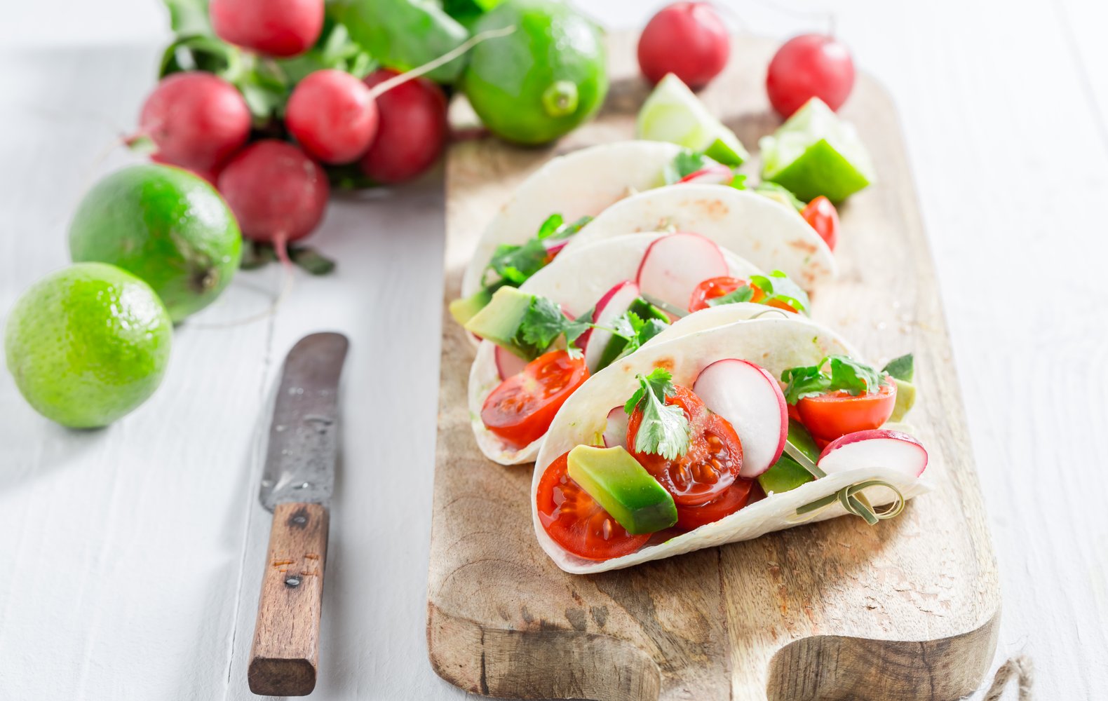 Tacos di Piadina alla Mediterranea
