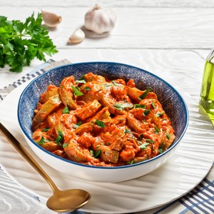 Zucchine al Pomodoro Cremose