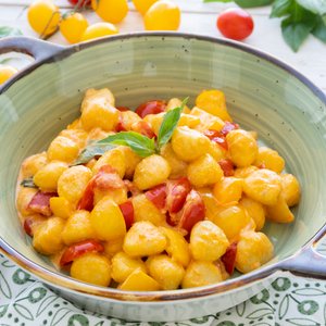 Gnocchi Cremosi con Pomodorini