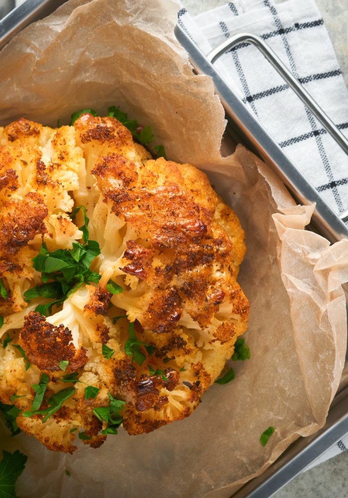 Ricetta Cavolfiore Arrosto al Forno