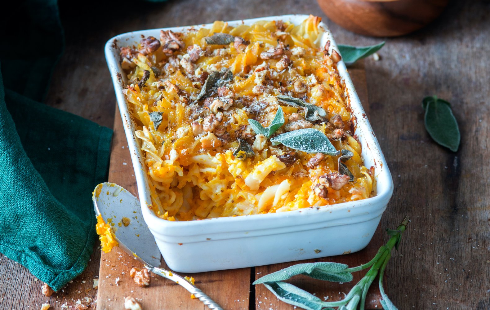Ricetta Pasta al Forno con Zucca e Salsiccia - Il Club delle Ricette