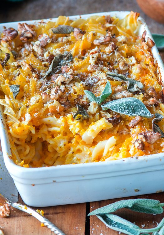 Ricetta Pasta al Forno con Zucca e Salsiccia - Il Club delle Ricette