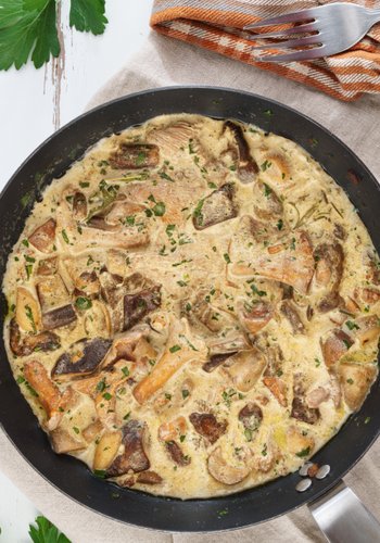 Ricetta Funghi Trifolati Cremosi
