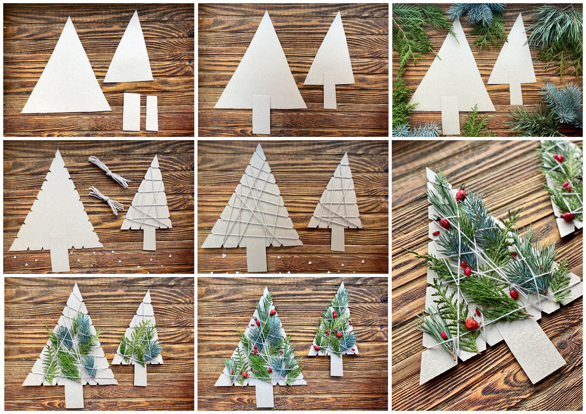 Albero Natale Carta Ecologico