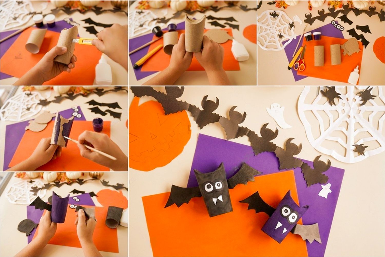 Pipistrelli Rotolo Carta Igienica Halloween