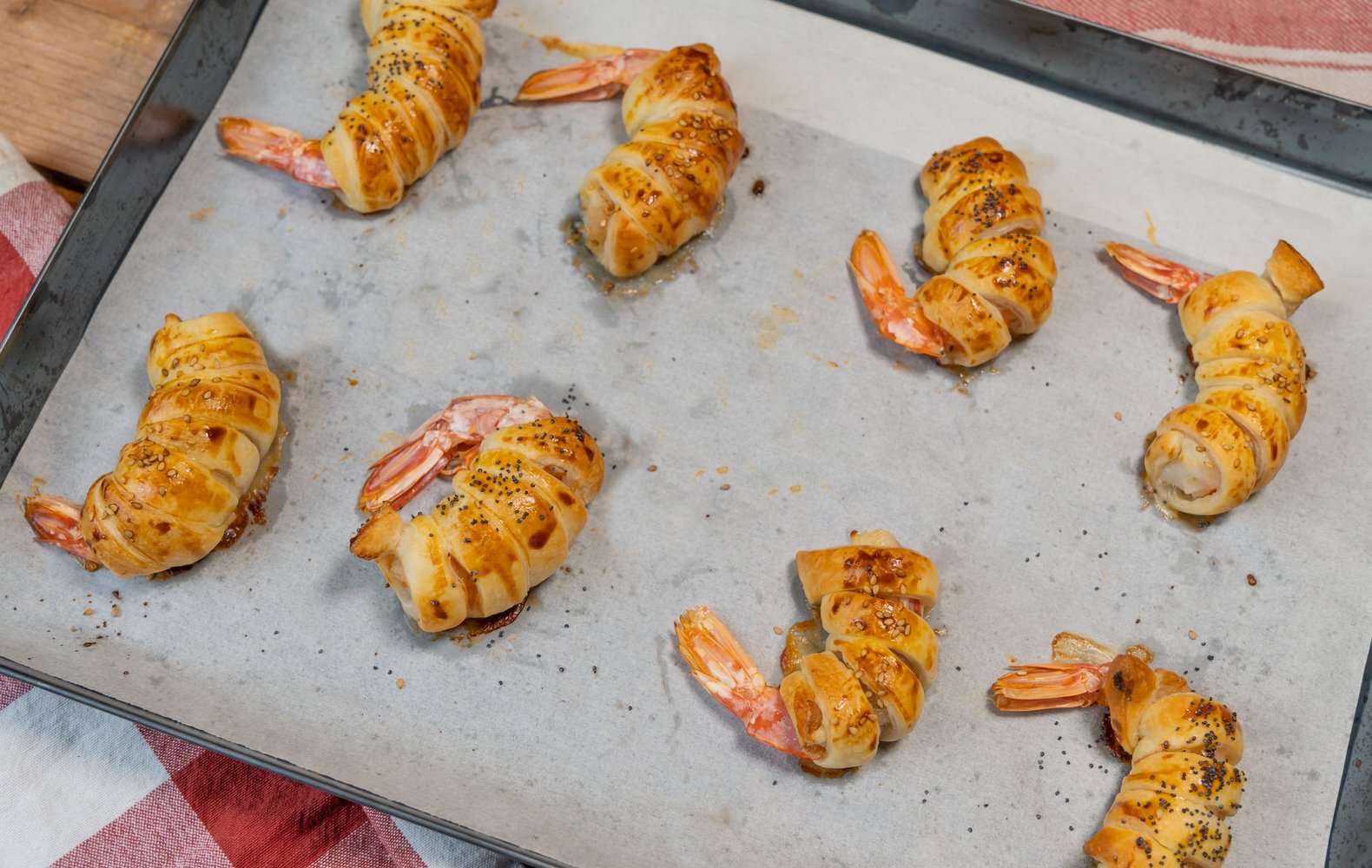 Ricetta Gamberoni con Lardo in Crosta di Sfoglia Il Club delle Ricette