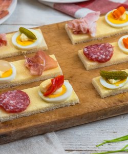 Ricetta Tartine di Natale