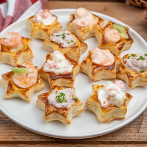 Vol Au Vent Stella di Natale