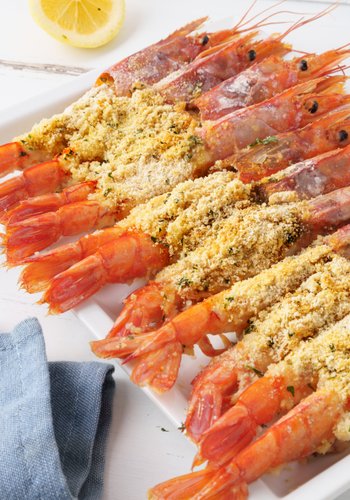 Ricetta Gamberoni Gratinati al Forno