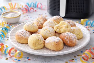 Ricetta Castagnole di Carnevale in Friggitrice ad Aria