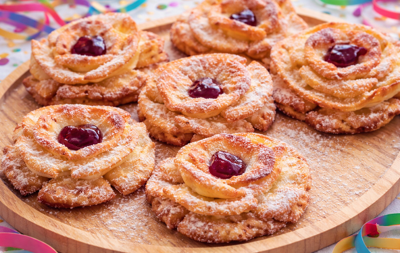 Ricetta Rose di Carnevale