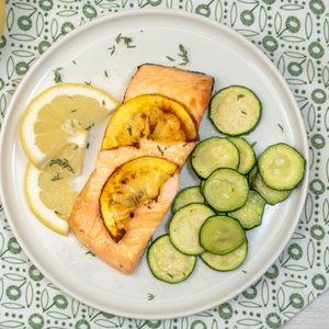 Salmone con la Friggitrice ad Aria