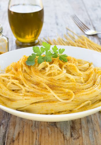 Ricetta Spaghetti alla Bottarga