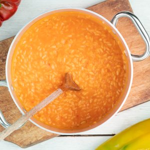 Risotto alla Crema di Peperoni