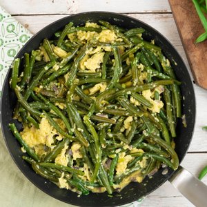 Fagiolini con le Uova