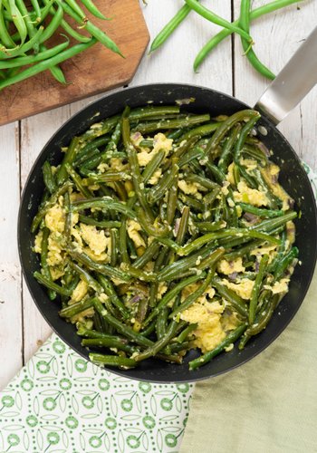 Ricetta Fagiolini con le Uova