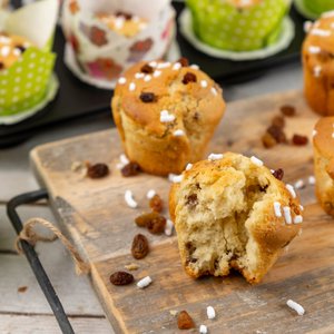 Muffin all’Uvetta
