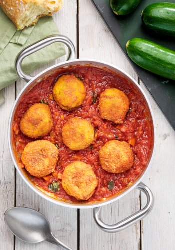 Ricetta Polpette di Zucchine al Sugo