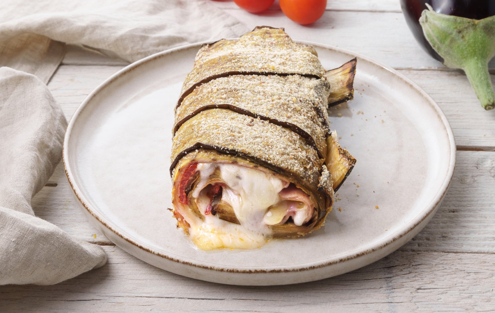 Ricetta Rotolo di Melanzane al Forno - Il Club delle Ricette