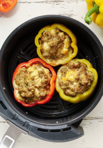 Ricetta Peperoni Ripieni nella Friggitrice ad Aria