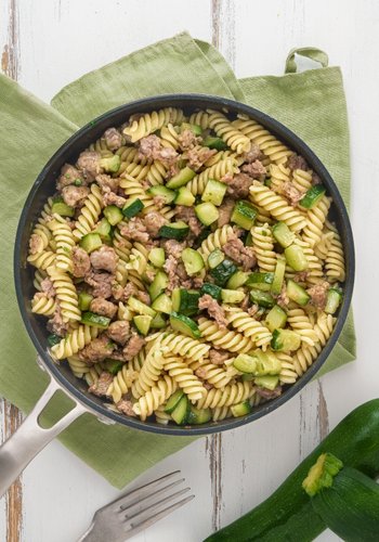Ricetta Pasta con Zucchine e Salsiccia
