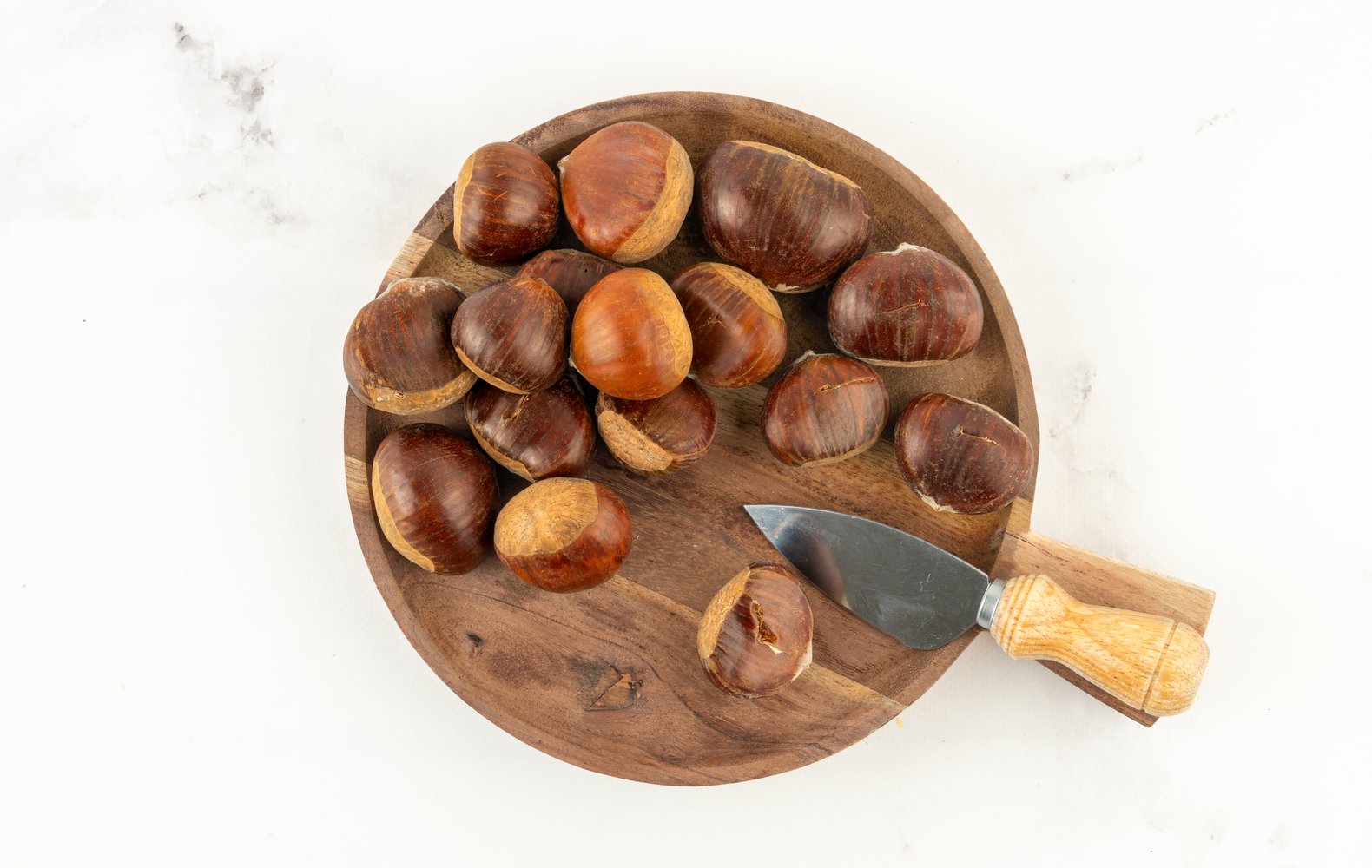 castagne arrostite in friggitrice ad aria