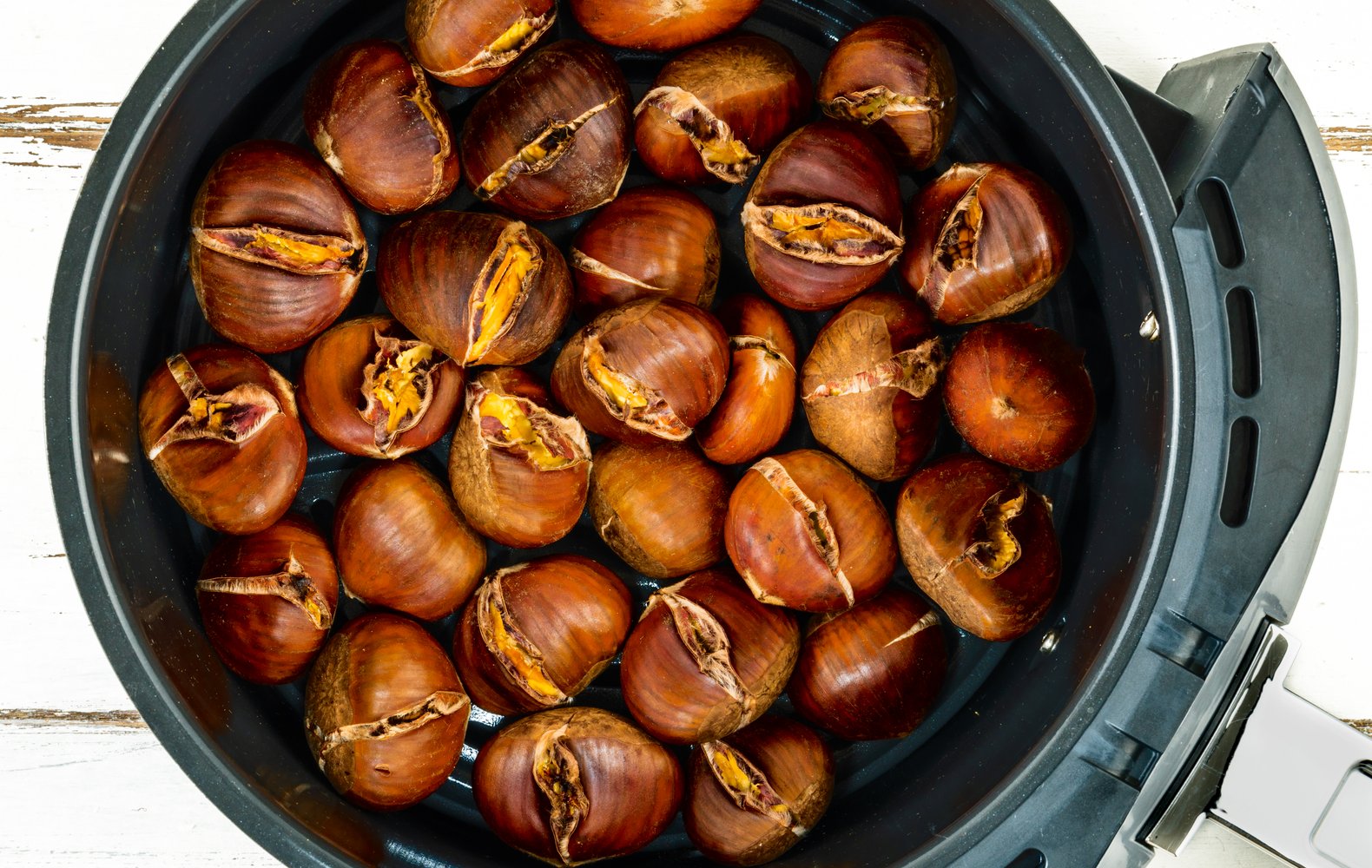 Castagne in Friggitrice ad Aria