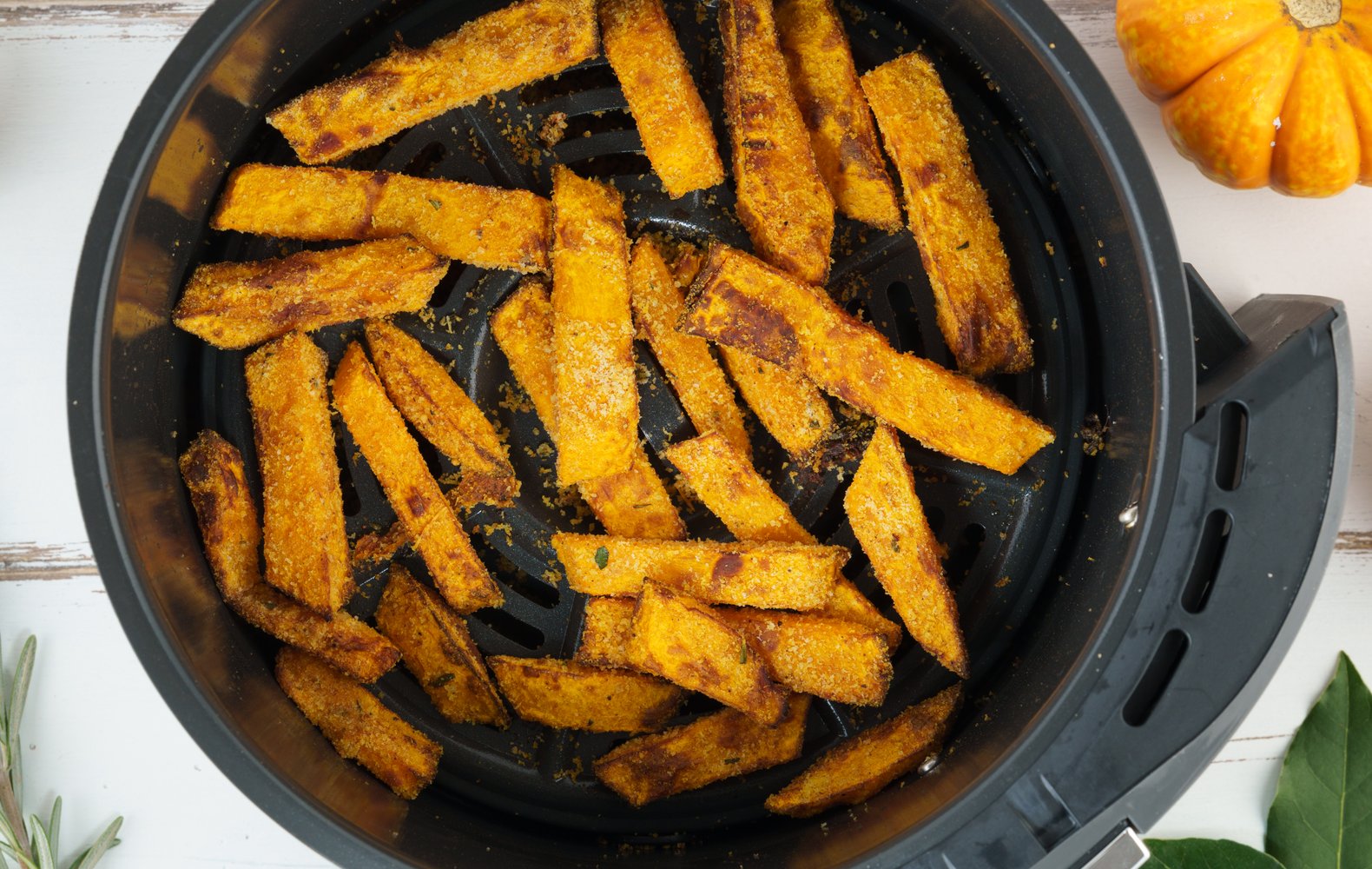 Stick di Zucca nella Friggitrice ad Aria
