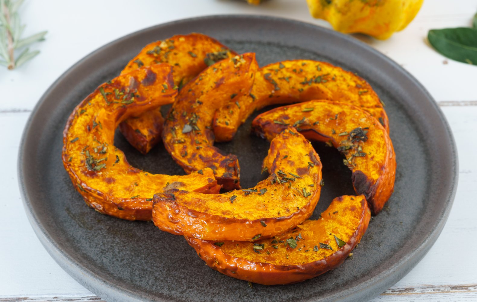 zucca cotta in friggitrice ad aria