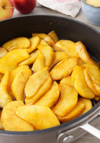 Ricetta Mele Caramellate in Padella