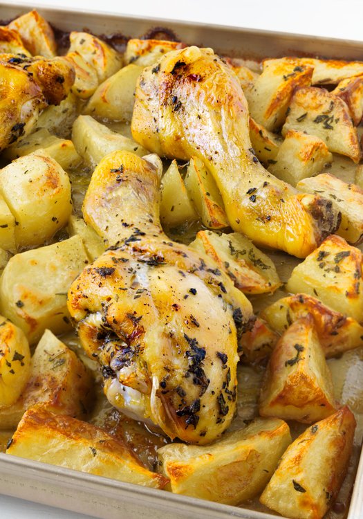 Ricetta Pollo al Forno con Patate - Il Club delle Ricette