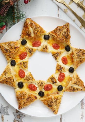 Ricetta Stella di Natale di Pasta Sfoglia