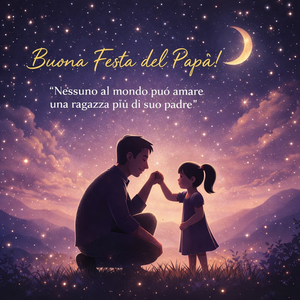 Auguri Festa Papà per Whatsapp - Caro Papà