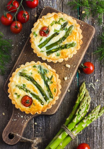 Ricetta Mini Quiche agli Asparagi