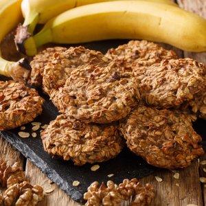 Biscotti Banana e Avena in Friggitrice ad Aria