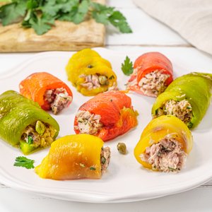 Involtini di Peperoni al Tonno
