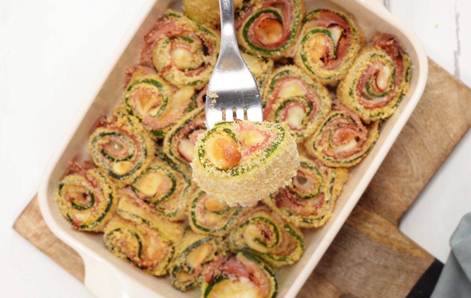 Ricetta Involtini di Zucchine al Forno - Il Club delle Ricette