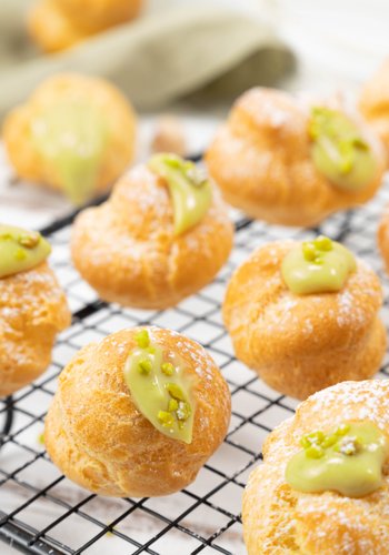 Ricetta Bignè al Pistacchio